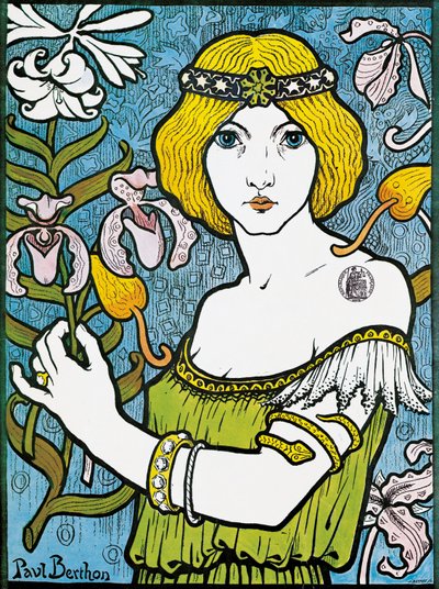 Poster for the Salon des Cent by Paul Berthon